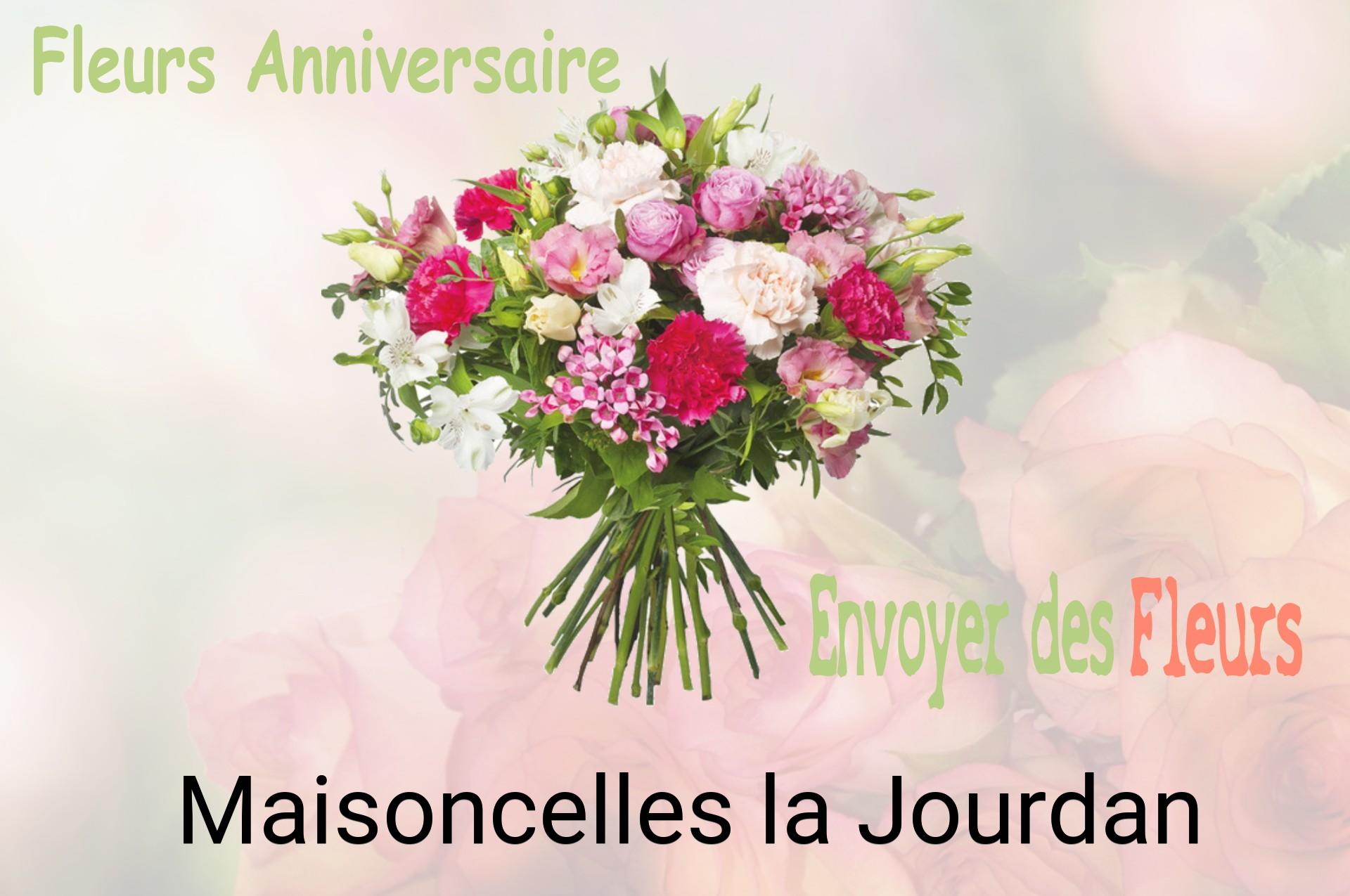 Bouquet de fleurs d’anniversaire livré à Maisoncelles-la-Jourdan