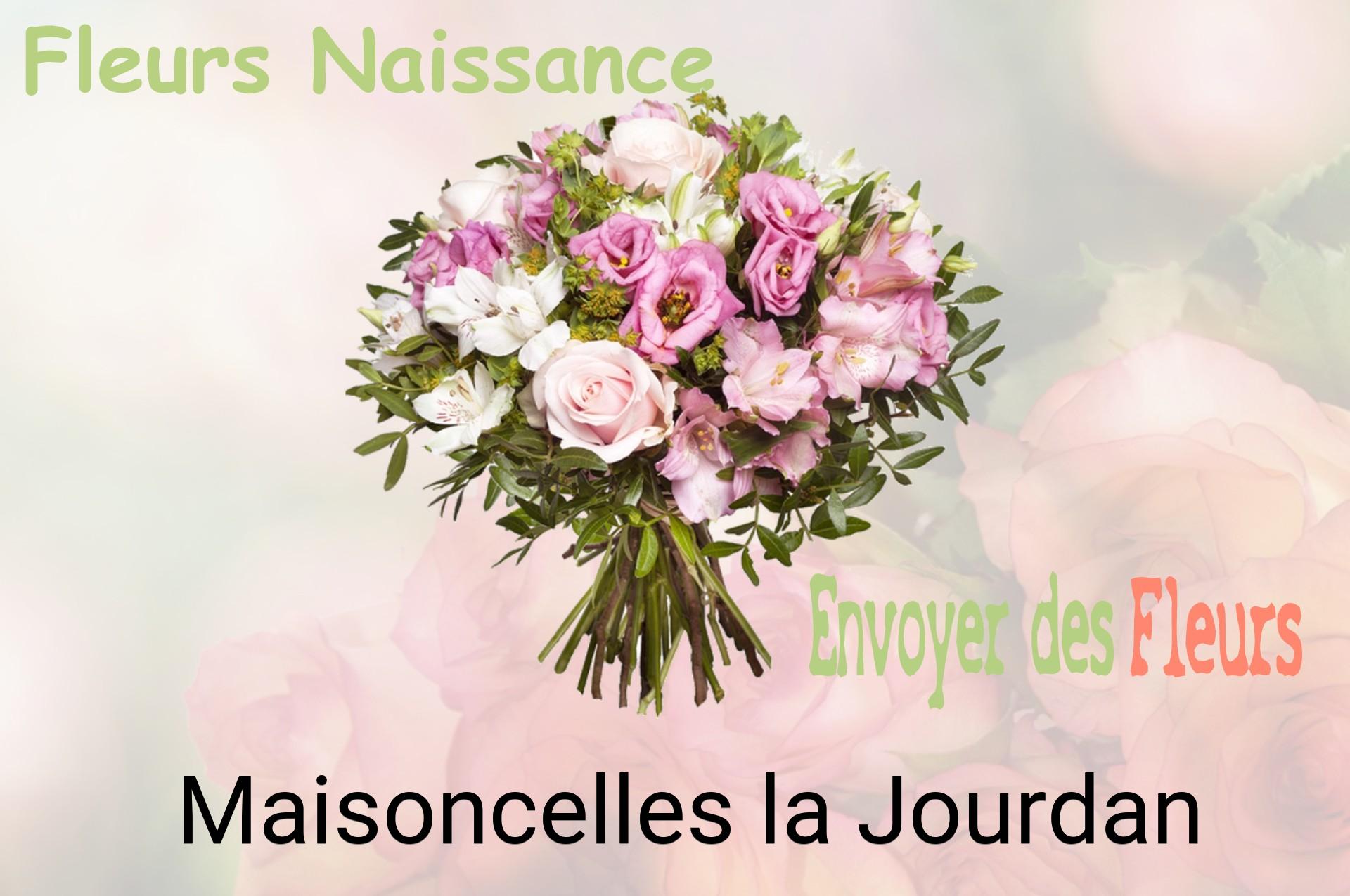 Bouquet de fleurs de naissance livré à Maisoncelles-la-Jourdan